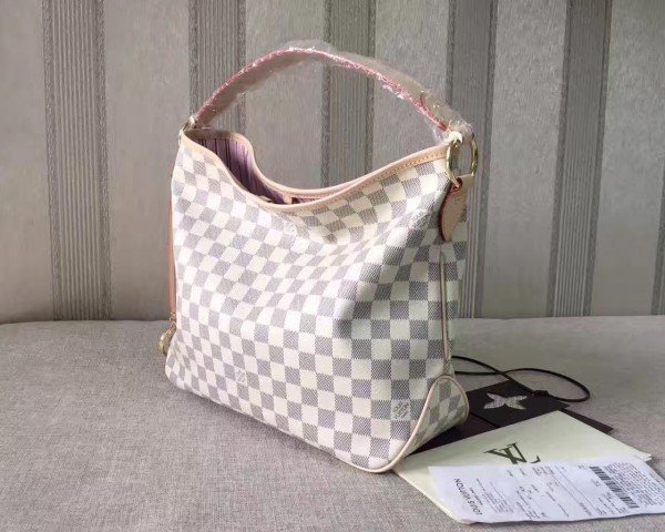 Replica Louis Vuitton Delightful PM Bag Damier Azur N41606 BLV067