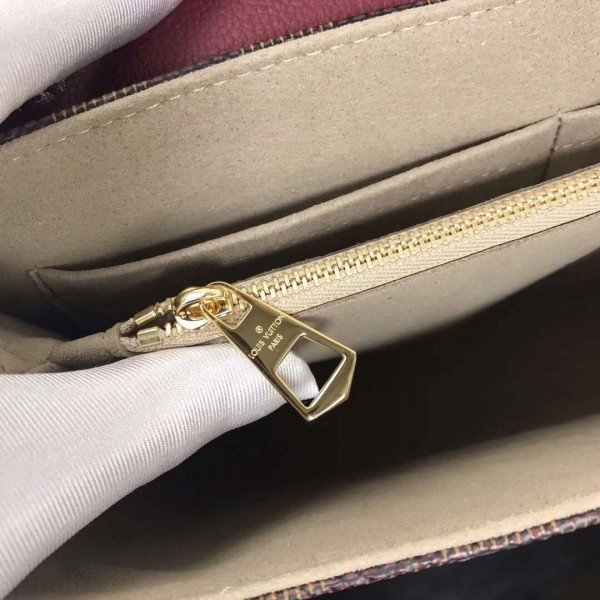 Replica Louis Vuitton Clapton PM Bag Damier Ebene N42442 BLV119