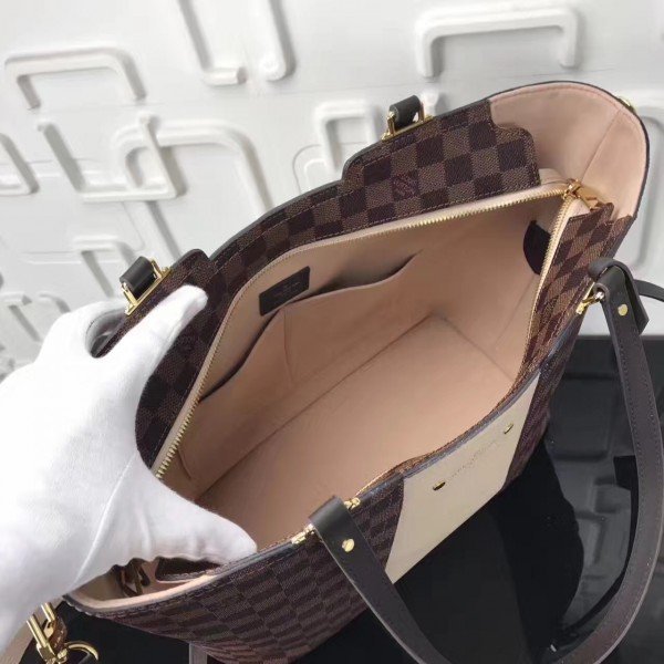 Replica Louis Vuitton Jersey Bag Damier Ebene N44022 BLV120
