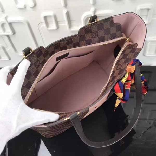 Replica Louis Vuitton Jersey Bag Damier Ebene N44041 BLV132