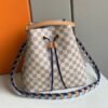 Replica Louis Vuitton Damier Azur NeoNoe MM With Braided Strap N50042 BLV044