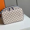Replica Louis Vuitton Damier Azur NeoNoe MM With Braided Strap N50042 BLV044
