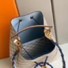 Replica Louis Vuitton Damier Azur NeoNoe MM With Braided Strap N50042 BLV044