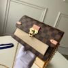 Replica Louis Vuitton Vavin Chain Wallet Damier Ebene N60237 BLV081