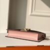 Replica Louis Vuitton Croisette Chain Wallet Damier Ebene N60287 BLV093