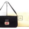 Replica Fendi 8339 Baguette Middle Age Solid Color Series Underarm Bag Black