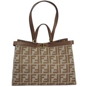 Replica Fendi 8BH386 Sunshine Medium Fendi Tote Bag 8258 Orange Red