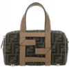 Replica Fendi 7VA570 Mini bag Brown FF fabric bag