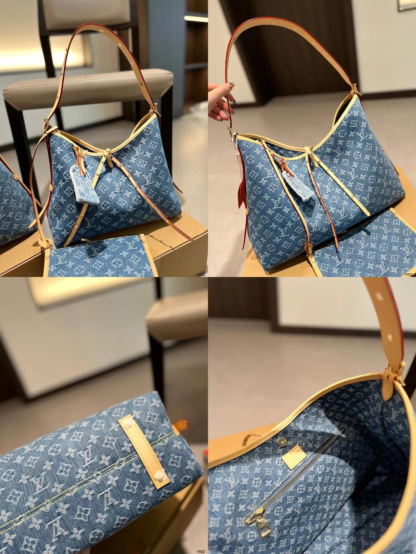Replica Louis Vuitton CarryAll MM M46855 photo review