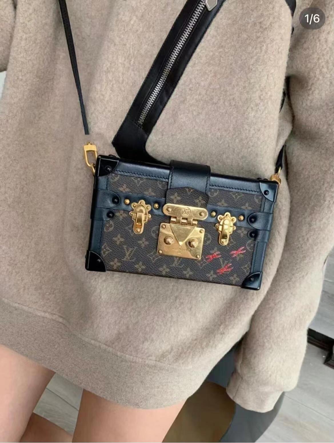 Replica Louis Vuitton Petite Malle Capitale M45943 photo review