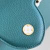 Replica Louis Vuitton Capucines MM Green and white mother-of-pearl corolla M48865