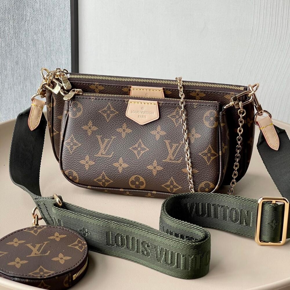 Replica Louis Vuitton  MULIT POHCETTEA CCESSOIRES M44813  Green