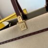 wsxc1717820380261_4 REPLICA FENDI 8BH372 FENDI LARGE SUNSHINE SHOPPER BAG APRICOT LEATHER